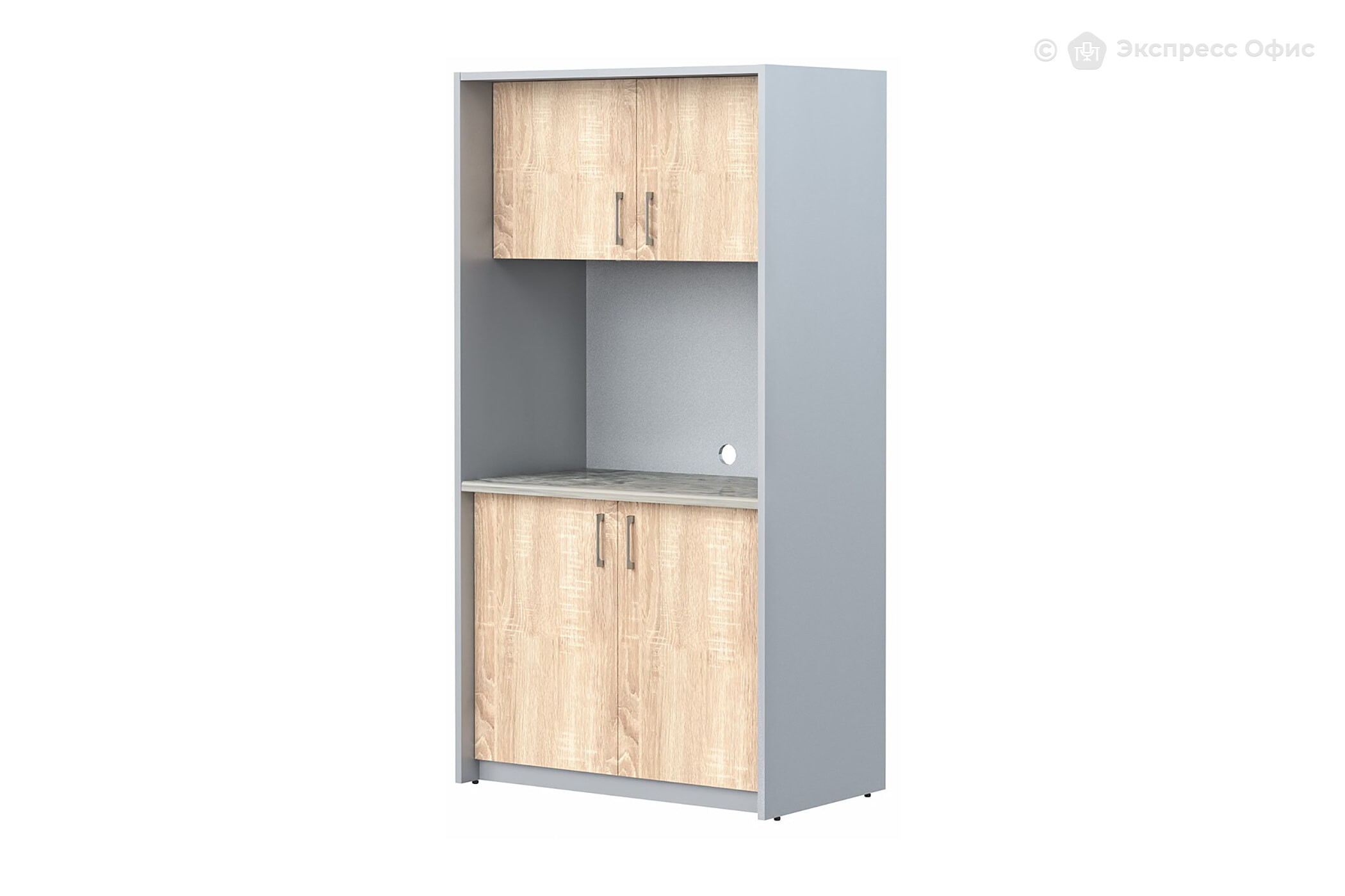 Шкаф кухонный для посуды ЛДСП Мини SCB 120.2 - фото товара 1 из 5