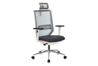 Кресло для руководителя Бюрократ MC-W612N-H/DG/417G - фото товара 1 из 7