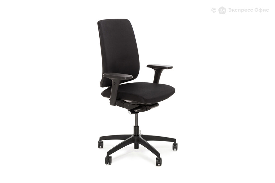  Кресло офисное Dion 870 1D black Ткань черная - фото товара 1 из 3