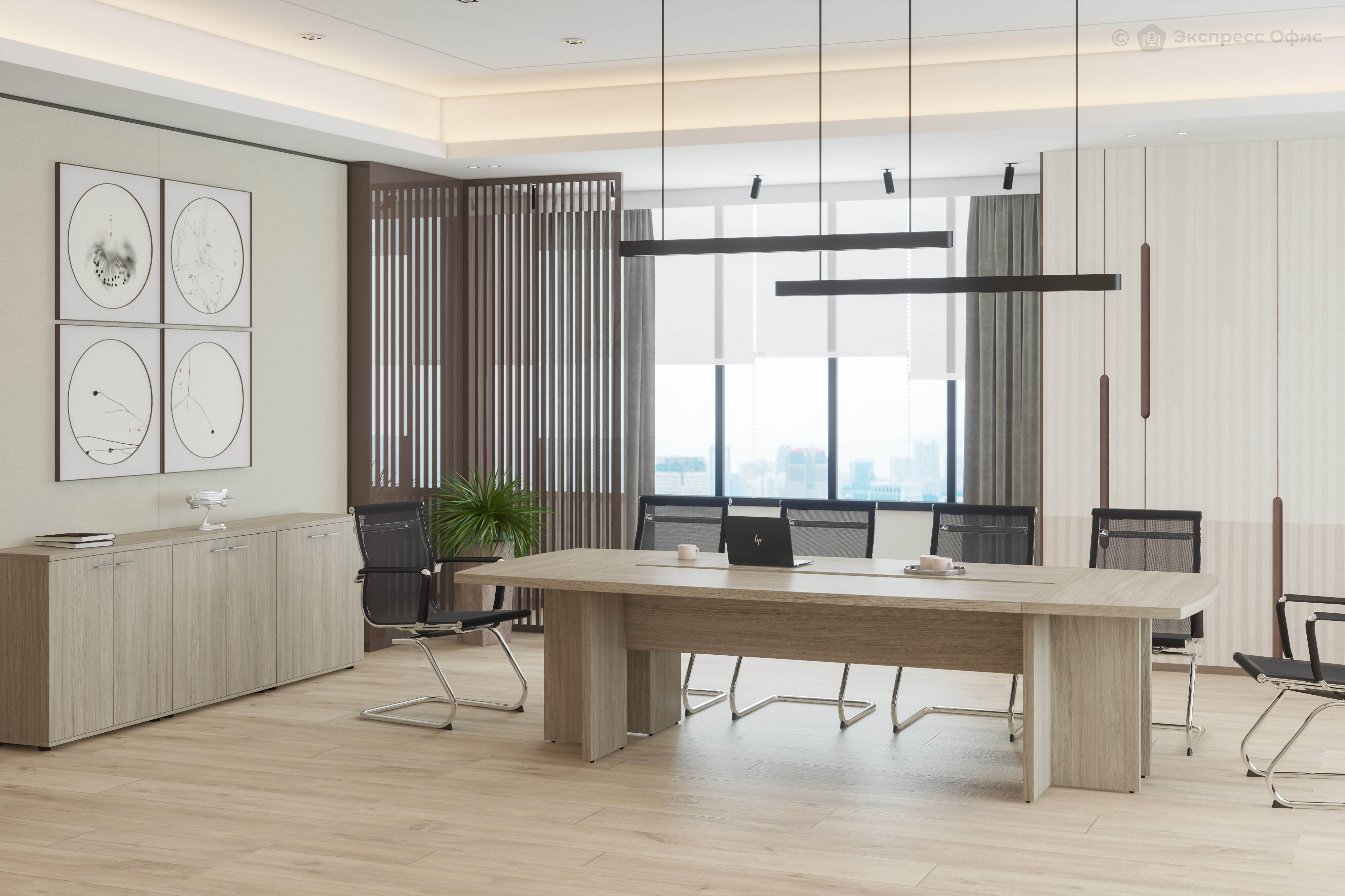  Стол для переговоров Wing WN.501.OL Светлый дуб - фото товара 2 из 3