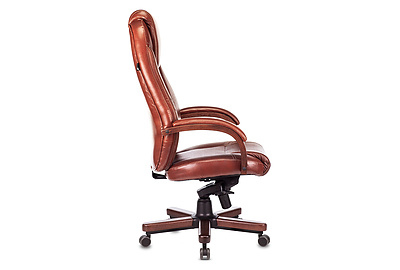 Кресло для руководителя Бюрократ T-9923WALNUT/CHOK - фото товара 3 из 7