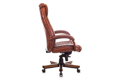 Кресло для руководителя Бюрократ T-9924WALNUT/CHOK - фото товара 3 из 7