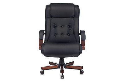 Кресло для руководителя Бюрократ T-9926WALNUT/BLACK - фото товара 2 из 7