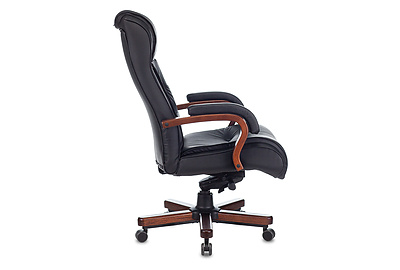 Кресло для руководителя Бюрократ T-9926WALNUT/BLACK - фото товара 3 из 7