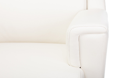Кресло для руководителя Бюрократ Duke/WHITE - фото товара 8 из 13
