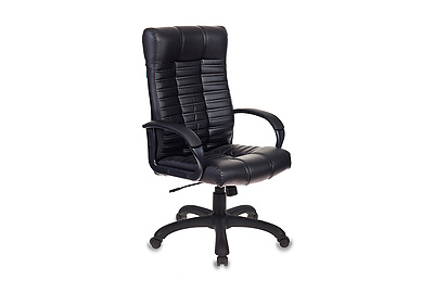 Кресло для руководителя Бюрократ KB-10/BLACK - фото товара 1 из 7