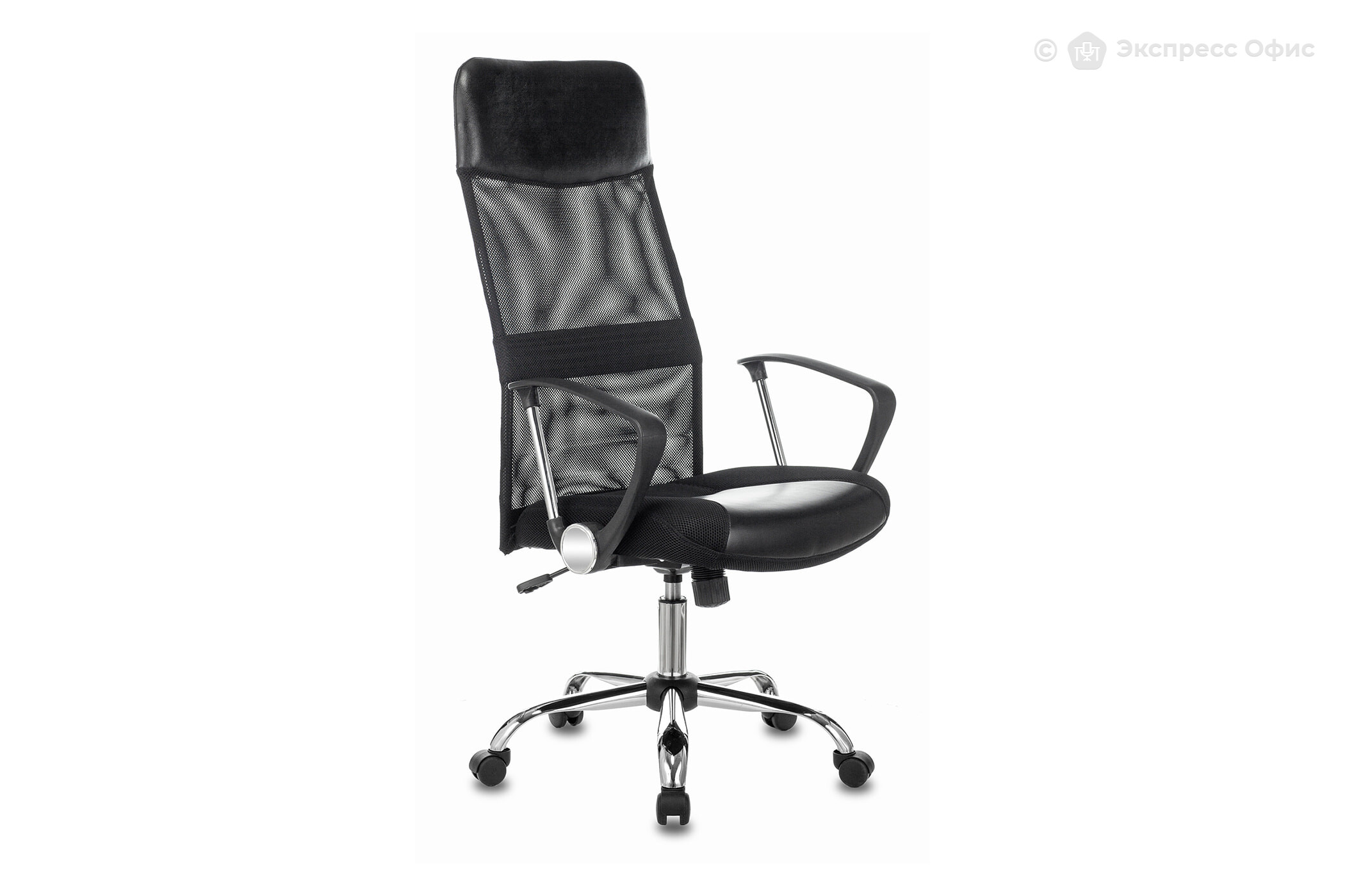 Кресло для руководителя Бюрократ CH-600SL/LUX/BLACK - фото товара 1 из 10