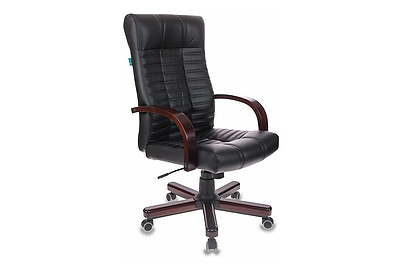 Кресло для руководителя Бюрократ KB-10/WALNUT - фото товара 1 из 7