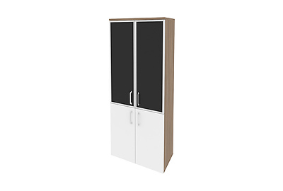 Шкаф для документов высокий широкий Onix O.ST-1.2R black - фото товара 1 из 4