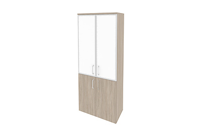 Шкаф для документов высокий широкий Onix O.ST-1.2R white - фото товара 1 из 3