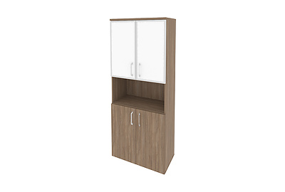 Шкаф для документов высокий широкий Onix O.ST-1.4R white - фото товара 1 из 3