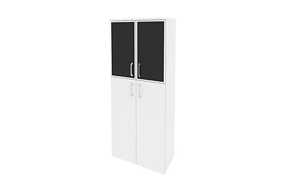Шкаф для документов высокий широкий Onix O.ST-1.7R black - фото товара 1 из 3