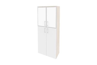 Шкаф для документов высокий широкий Onix O.ST-1.7R white - фото товара 1 из 4
