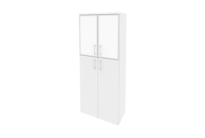 Шкаф для документов высокий широкий Onix O.ST-1.7R white - фото товара 1 из 3