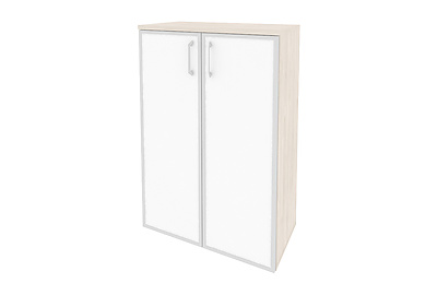 Шкаф для документов средний широкий Onix O.ST-2.4R white - фото товара 1 из 3