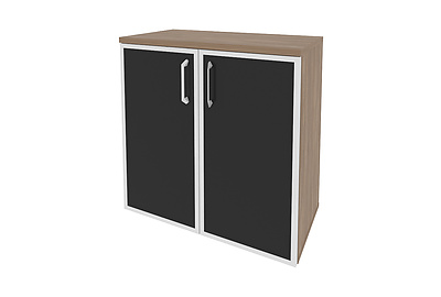 Шкаф для документов низкий широкий Onix O.ST-3.2R black - фото товара 1 из 3