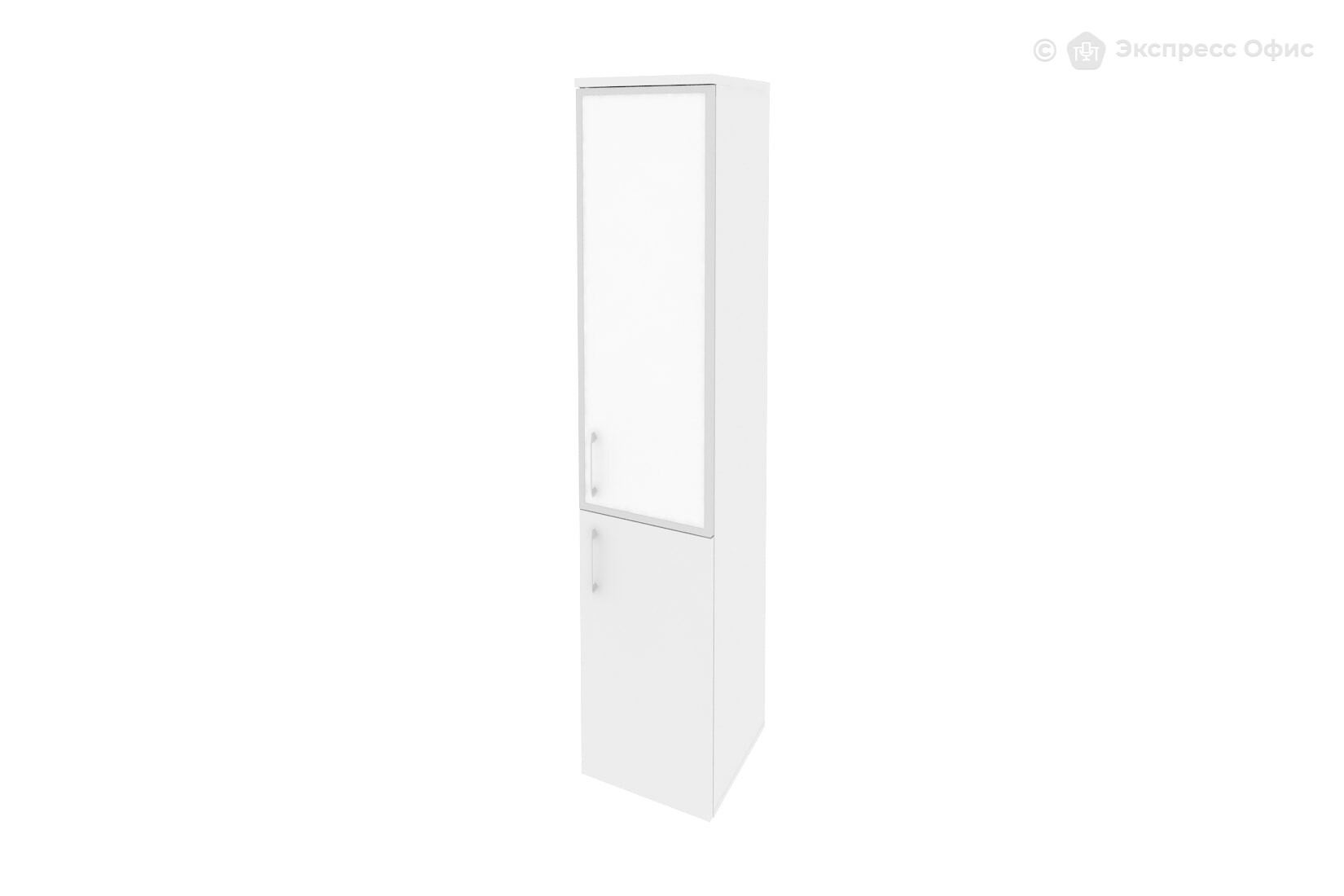 Шкаф для документов высокий узкий правый Onix O.SU-1.2R(R) white - фото товара 1 из 3