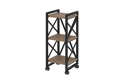 Стеллаж на металлокаркасе (колесные опоры) Loft VR.L-MST.K-3.4 - фото товара 1 из 3