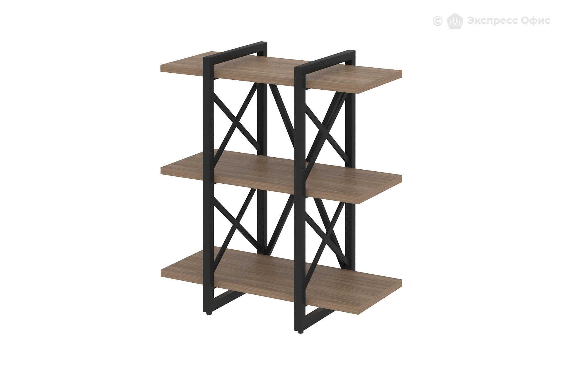 Стеллаж на металлокаркасе (регулируемые опоры) Loft VR.L-MST.O-3.4 V - фото товара 1 из 3