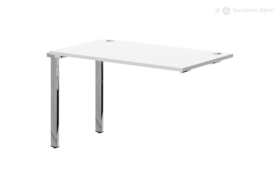  Модуль бенч-системы линейный промежуточный Xten Gloss XIGST 1270.1 Белый/Сталь полированная - фото товара 1 из 1