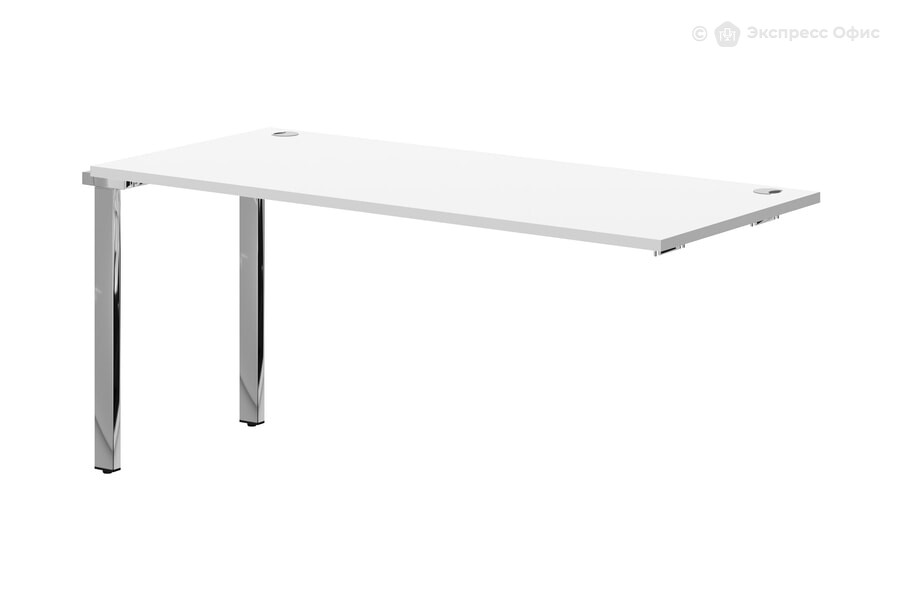  Модуль бенч-системы линейный промежуточный Xten Gloss XIGST 1670.1 Белый/Сталь полированная - фото товара 1 из 1