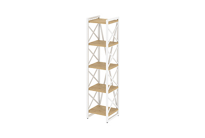 Стеллаж на металлокаркасе (регулируемые опоры) Loft VR.L-MST.O-5.4 - фото товара 1 из 3