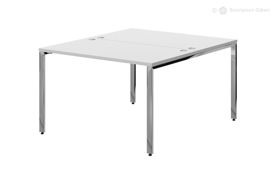  Стол-бенч Xten Gloss XGWST 1214.1 Белый/Сталь полированная - фото товара 1 из 1