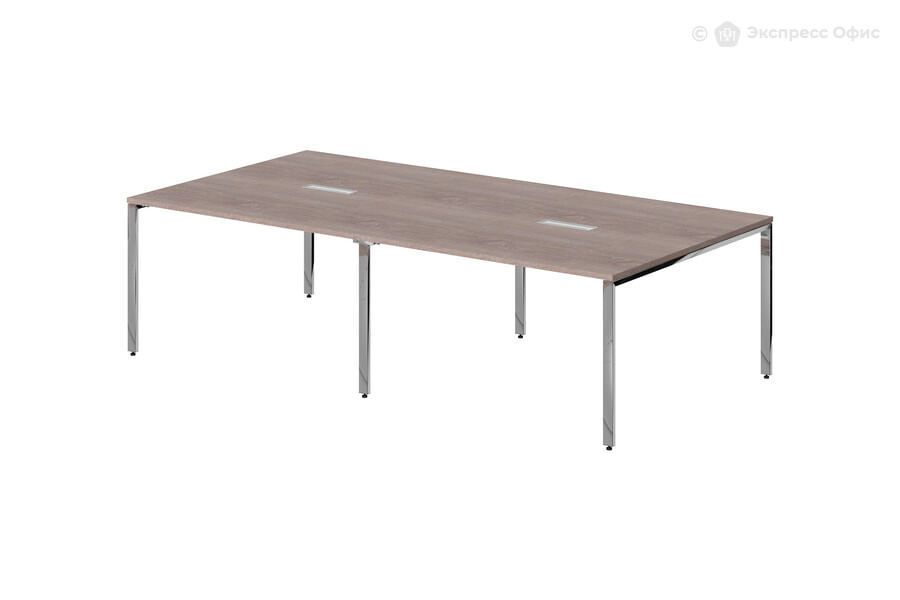  Стол для переговоров Xten Gloss XGSCT 2714.1 Дуб Сонома/Сталь полированная - фото товара 1 из 1