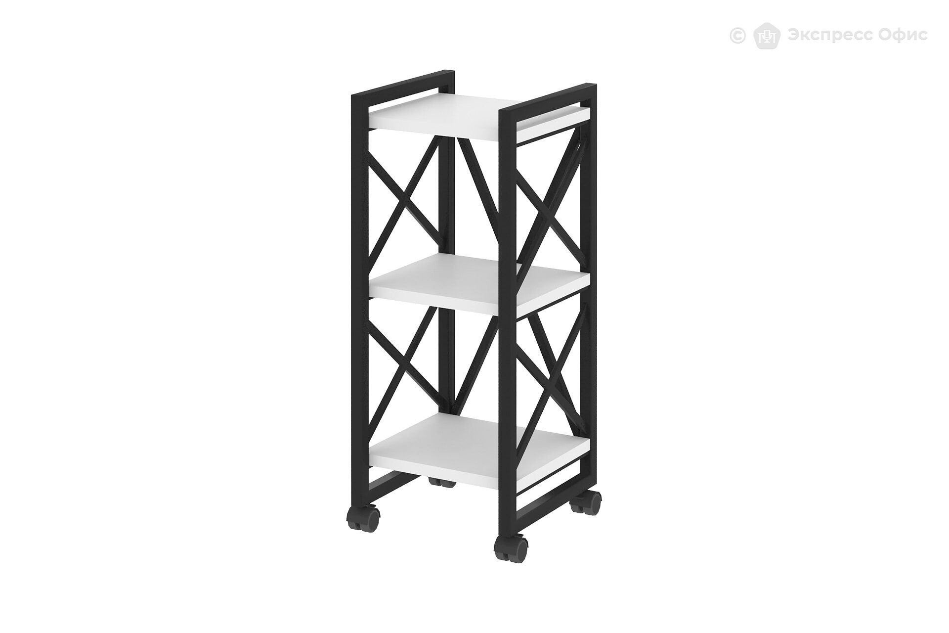 Стеллаж на металлокаркасе (колесные опоры) Loft VR.L-MST.K-3.4 - фото товара 1 из 3