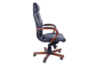 Кресло для руководителя Leeds Wood A - фото товара 6 из 7