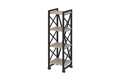 Стеллаж на металлокаркасе (колесные опоры) Loft VR.L-MST.K-4.4 - фото товара 1 из 3