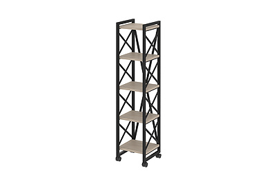 Стеллаж на металлокаркасе (колесные опоры) Loft VR.L-MST.K-5.4 - фото товара 1 из 3