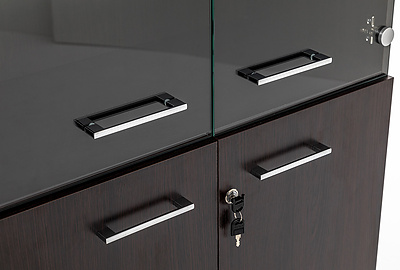 Шкаф для документов комбинированный Fermo Wood 72H002 V3V2 - фото товара 2 из 4