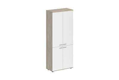 Шкаф для документов высокий Sigma SG.801.OL.WH.WH - фото товара 1 из 4