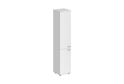Шкаф для документов высокий левый Sigma SG.812.WH.WH.WH.L - фото товара 1 из 3