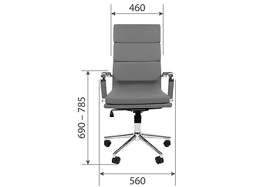 Кресло для руководителя Chairman 750 - фото товара 4 из 7