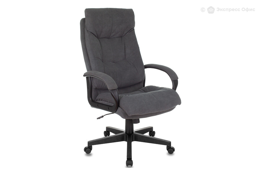  Кресло для руководителя Бюрократ CH-824/ALFA44 Ткань Fabric серая Alfa 44 - фото товара 1 из 3