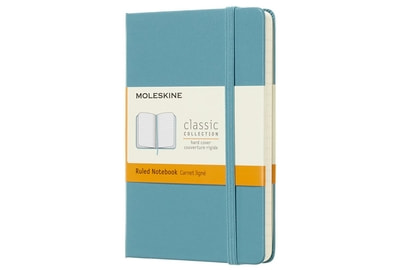 Бизнес-блокнот Moleskine Classic Pocket 90x140 мм, 96 л, линейка, твердая обложка (MM710B35) - фото товара 1 из 5