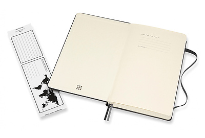 Бизнес-блокнот Moleskine Classic Expended Large 130х210 мм, 200 л, клетка, твердая обложка (QP061EXP) - фото товара 5 из 5