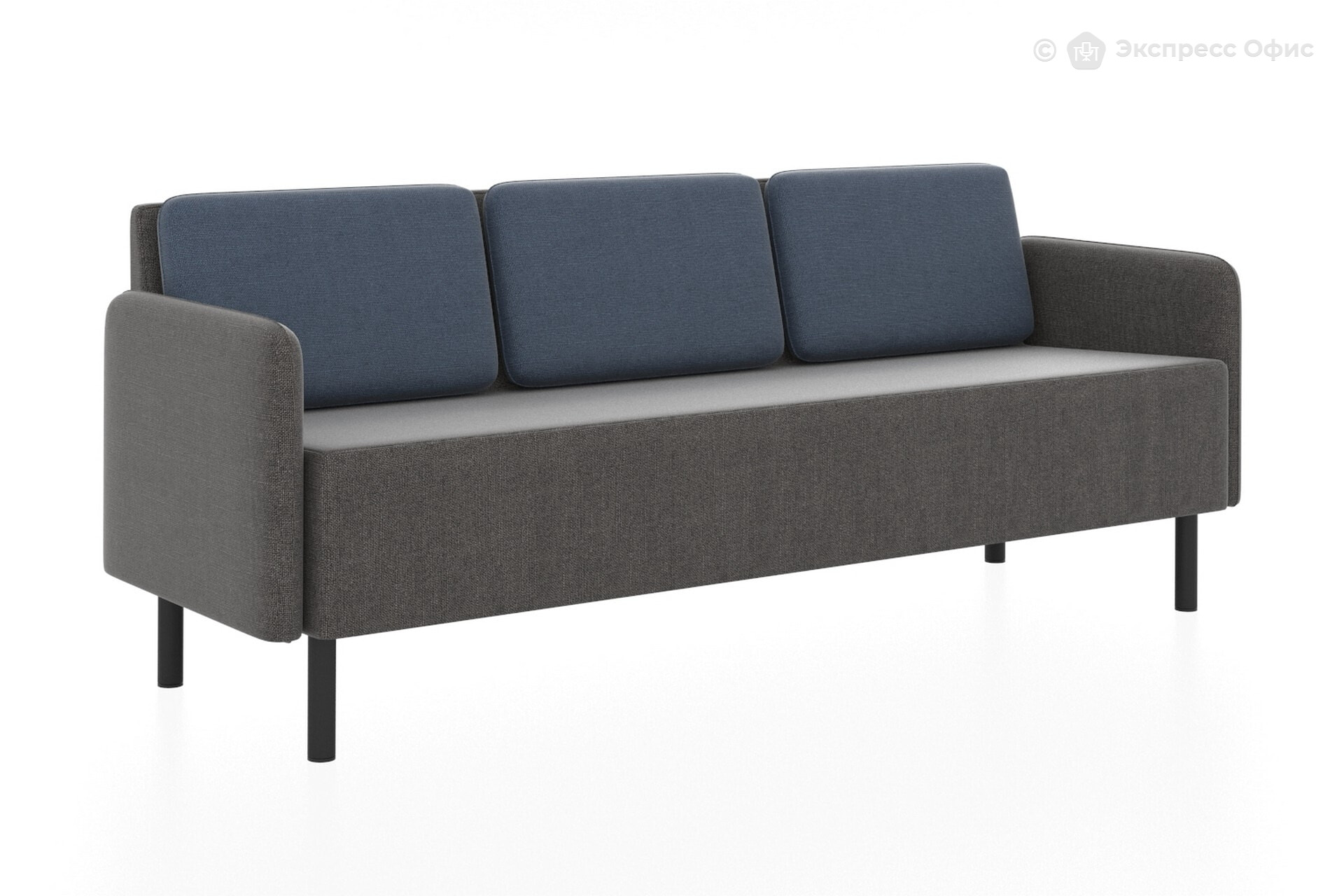 Диван офисный трехместный Select M27-3S - фото товара 1 из 5