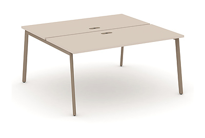 Стол-бенч двойной на 2 места Estetica ES.D.RS-2.4-LP - фото товара 1 из 3