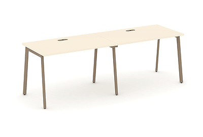Стол-бенч линейный на 2 места Estetica ES.RS-2.2-LP - фото товара 1 из 3