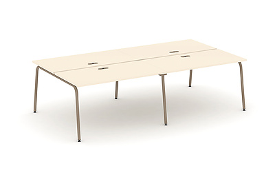 Стол-бенч двойной на 4 места Estetica ES.D.RS-4.3-LK - фото товара 1 из 3