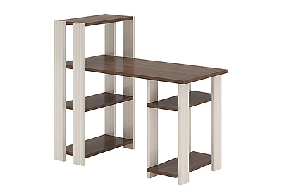 Стол компьютерный Slim СТН-110/120 КШ-Ч - фото товара 1 из 4