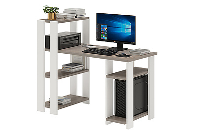 Стол компьютерный Slim СТН-110/130 БЕН - фото товара 2 из 6