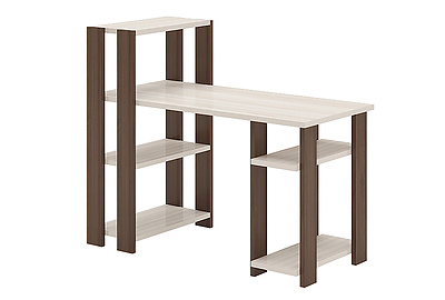 Стол компьютерный Slim СТН-110/130 ШК-Ч - фото товара 1 из 5