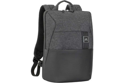 Рюкзак для ноутбука 13.3" Riva 8825 черный полиуретан/полиэстер - фото товара 1 из 8