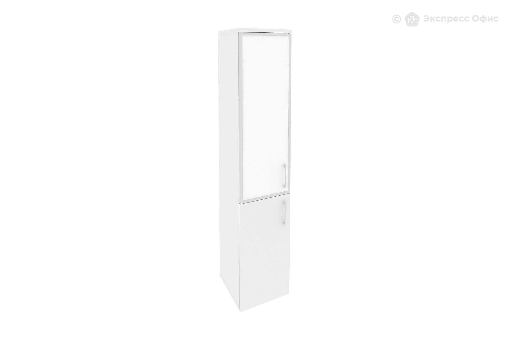 Шкаф для документов высокий узкий левый Onix O.SU-1.2R(L) white - фото товара 1 из 3