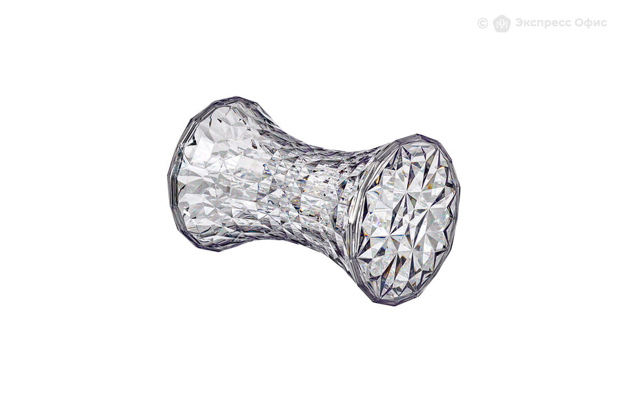  Стул-пуф Stone FR 0054 Поликарбонат прозрачный - фото товара 2 из 3