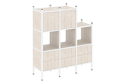 Стеллаж на металлокаркасе Loft VR.L-15 - фото товара 1 из 3
